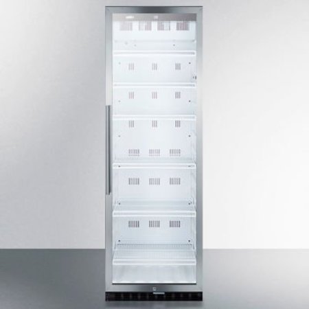 SUMMIT APPLIANCE DIV. Summit-Commercial Glass Door, Full-Sized Beverage Merchandiser SCR1400W
